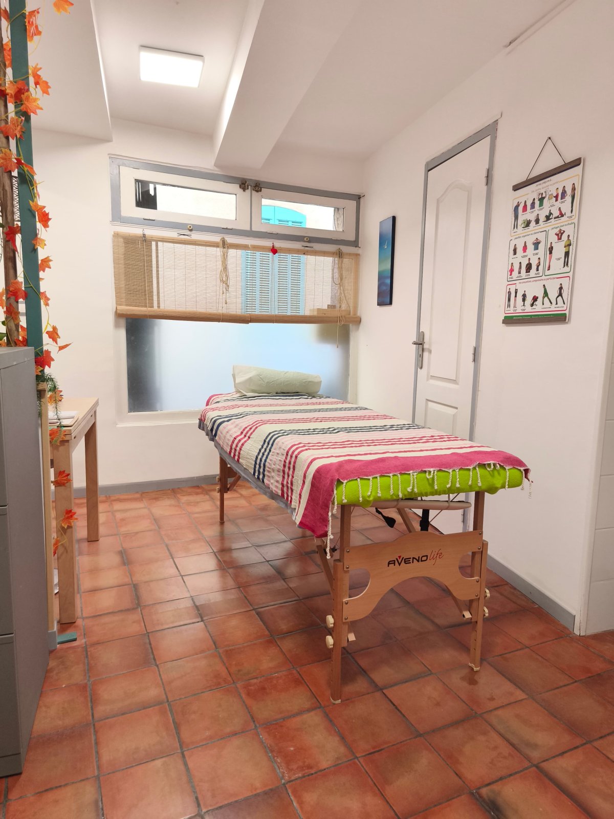 Cabinet de soins calme et propice aux séances de kinésiologie avec Thierry Coppeaux - Copo Kinésiologie à La Ciotat cabinet Copo Kinesiologie La Ciotat